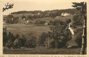 43 Haute Loire / CPA FRANCE 43 "Environs du Chambon sur Lignon, vue générale du coteau Fleuri"