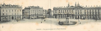 CPA PANORAMIQUE FRANCE 54 "Nancy, vue panoramique de la place Stanislas"