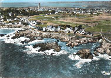 CPSM FRANCE 44 "Batz sur Mer, la Côte, vue aérienne"