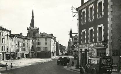 / CPSM FRANCE 43 "Craponne sur Arzon, place du Faubourg Constant"