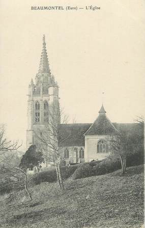 CPA FRANCE 27 "Beaumontel, l'église"