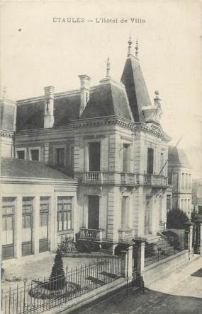 CPA FRANCE 17 "Etaules, l'hôtel de ville"