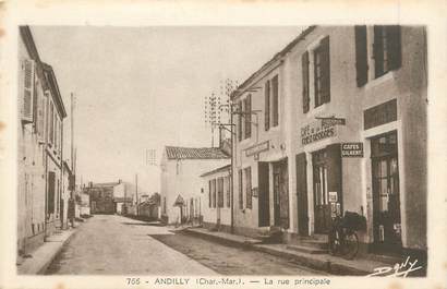 CPA FRANCE 17 "Andilly, la rue principale"