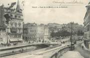 19 Correze CPA FRANCE 19 "Tulle, pont de la mairie et de la Bascule"