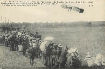 CPSM FRANCE 91 "Viry Chatillon, Port Aviation, grand quinzaine de Paris 1909"