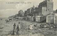 14 Calvado CPA FRANCE 14 "Saint Aubin sur Mer, la plage"