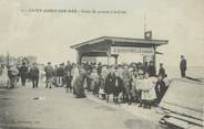 14 Calvado CPA FRANCE 14 "Saint Aubin sur Mer, vente du poisson à la Criée"