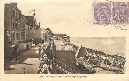 CPA FRANCE 14 "Saint Aubin sur Mer, promenade Guynemer"