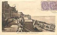 14 Calvado CPA FRANCE 14 "Saint Aubin sur Mer, promenade Guynemer"