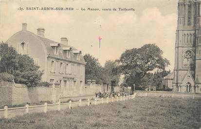 CPA FRANCE 14 "Saint Aubin sur Mer, le manoir"