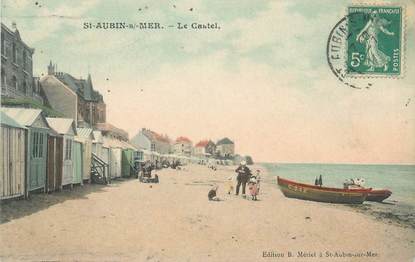 CPA FRANCE 14 "Saint Aubin sur Mer, le castel"