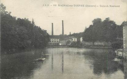 CPA FRANCE 16 "Magnac sur Touvre, usine de Maumont"