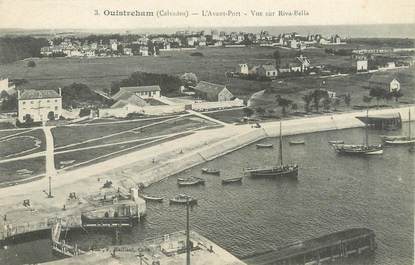 CPA FRANCE 14 "Ouistreham, l'avant port"