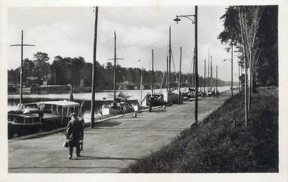 CPSM FRANCE 14 "Ouistreham Riva Bella, la route de Caen et la Canal"