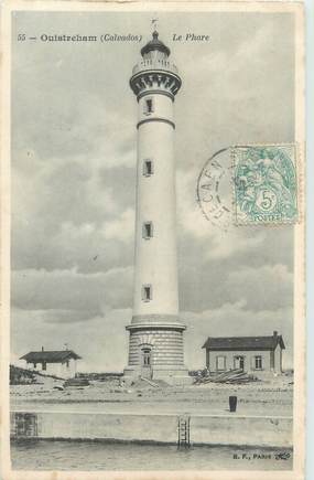 CPA FRANCE 14 "Ouistreham Riva Bella, le phare"