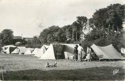 CPSM FRANCE 14 "Saint Aubin sur Mer, le camping "