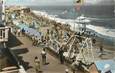 CPSM FRANCE 14 "Saint Aubin sur Mer, la plage à l'heure du bain"