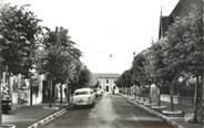 14 Calvado CPSM FRANCE 14 "Saint Aubin sur Mer, avenue Georges Pépineaux et la gare" / AUTOMOBILE