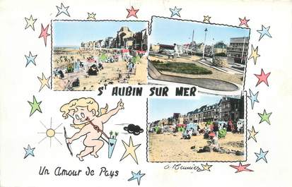 CPSM FRANCE 14 "Saint Aubin sur Mer"