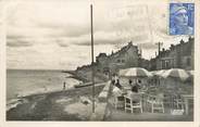 14 Calvado CPSM FRANCE 14 "Saint Aubin sur Mer, la plage à marée haute"