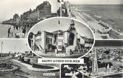 CPSM FRANCE 14 "Saint Aubin sur Mer "