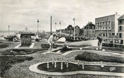 CPSM FRANCE 14 "Saint Aubin sur Mer, le golf miniature"