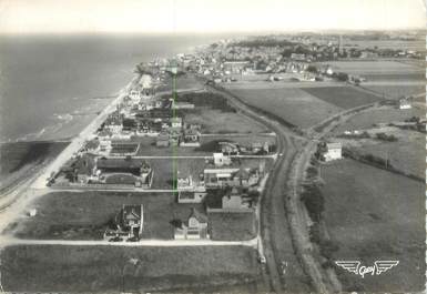 CPSM FRANCE 14 "Saint Aubin sur Mer, vue générale et rive plage"