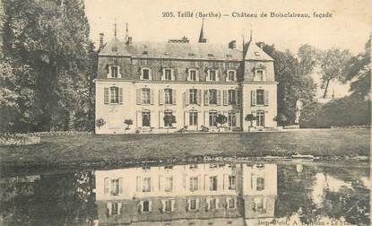 CPA FRANCE 72 "Teillé, château de Boisclaireau"
