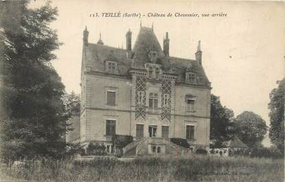 CPA FRANCE 72 "Teillé, château de Chevesnier"