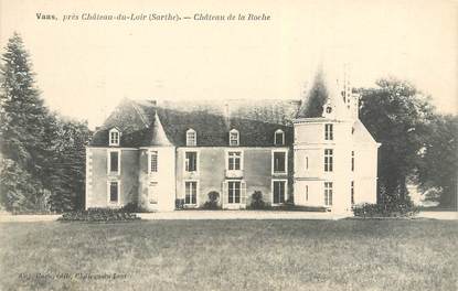 CPA FRANCE 72 "Vaas, château de la Roche"