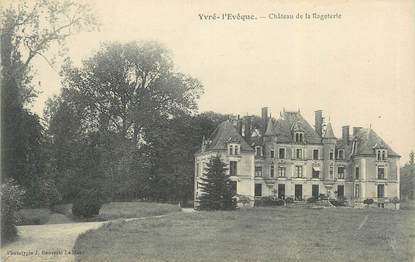 CPA FRANCE 72 "Yvré l'Evêque, château de la Ragoterie"