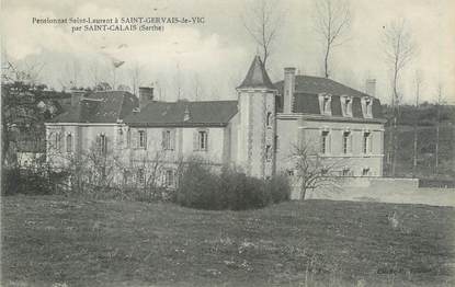 CPA FRANCE 72 "Saint Gervais de Vic, pensionnat"