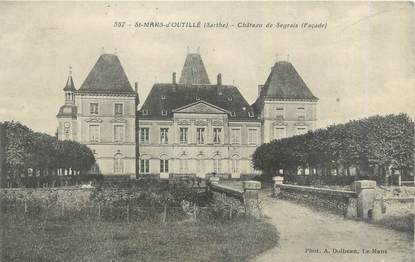 CPA FRANCE 72 "Saint Mars d'Outillé, château de Segrais"