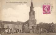 72 Sarthe CPA FRANCE 72 "Saint Denis d'Orques, l'église"