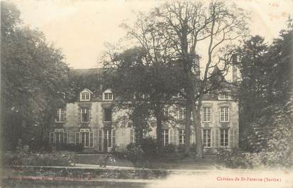 CPA FRANCE 72 "Château de Saint Paterne"