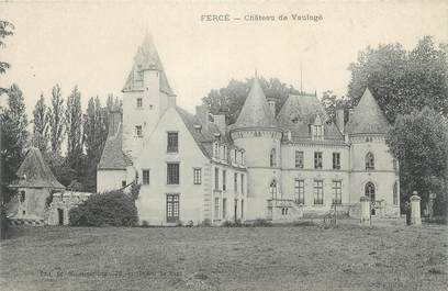 CPA FRANCE 72 "Fercé, château de Vaulogé"