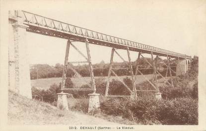 CPA FRANCE 72 "Dehault, le viaduc"