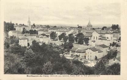 / CPA FRANCE 43 "Montfaucon du Velay, vue panoramique"