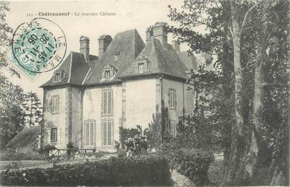 CPA FRANCE 72 "Châteauneuf, le nouveau château"