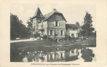 CPA FRANCE 72 "Chandolin, par Crannes en Champagne "