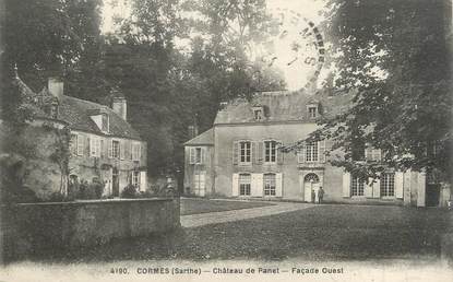 CPA FRANCE 72 "Cormes, château de Panet"