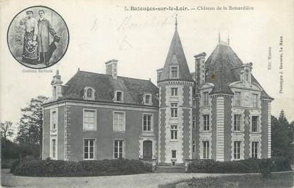 CPA FRANCE 72 "Bazouges sur le Loir, château de la Boisardière"