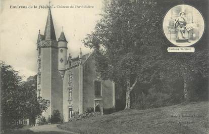 CPA FRANCE 72 "Environs de La Flèche, château de l'Arthuisière"