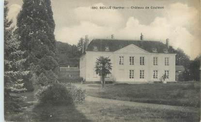 CPA FRANCE 72 "Beillé, château de Couléon"