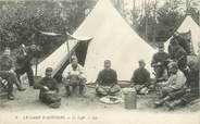 72 Sarthe CPA FRANCE 72 "Le Camp d'Auvours, le café"