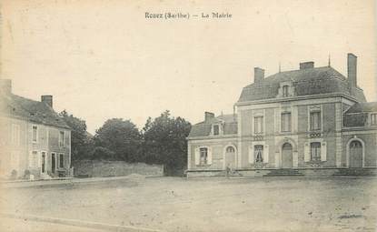 CPA FRANCE 72 "Rouez, la mairie"