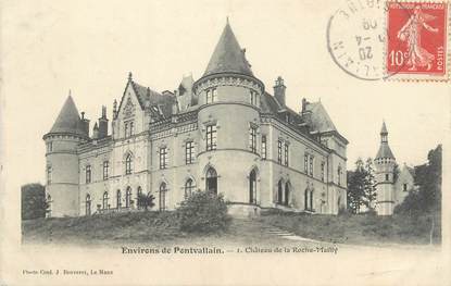 CPA FRANCE 72 "Château de la Roche Mailly"