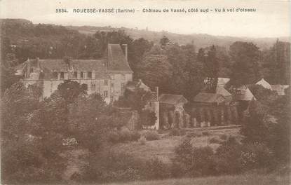 CPA FRANCE 72 "Rouessé Vassé, château de Vassé"