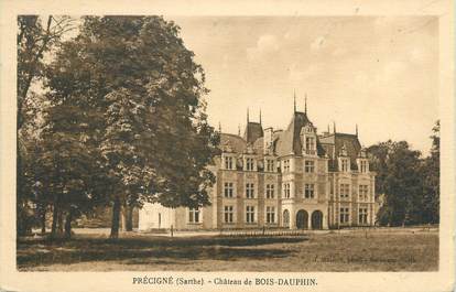 CPA FRANCE 72 "Précigné, château de Bois Dauphin"