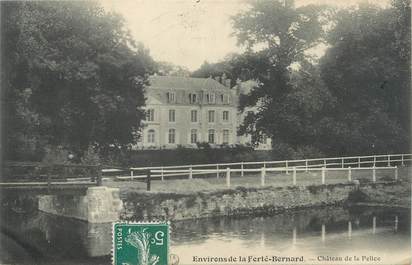 CPA FRANCE 72 "Environs de la Ferté Bernard, château de la Pelice"